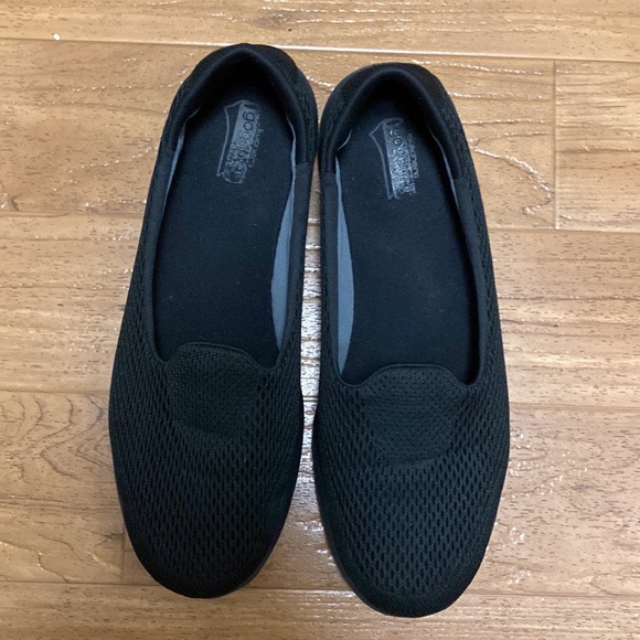 Skechers size 11 black go step goga pillars - Picture 2 of 12
